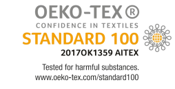 Logo OEKO-TEX Standard 100 certificado 2017